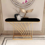 Varnish Entryway Lounge Living Room Console Table