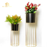 Modern Set Of Two Indoor Plant Stands