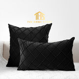 Modern Pleated Velvet Cushions - 02