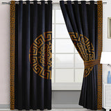 Luxury Splendid Velvet Embroidered Curtains - 06