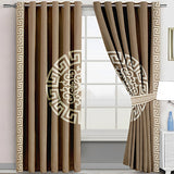 Luxury Splendid Velvet Embroidered Curtains - 03