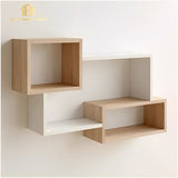 Modern Three Tier Wooden Shelves