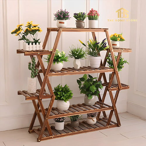 Modern Solid Wood Plant Stand