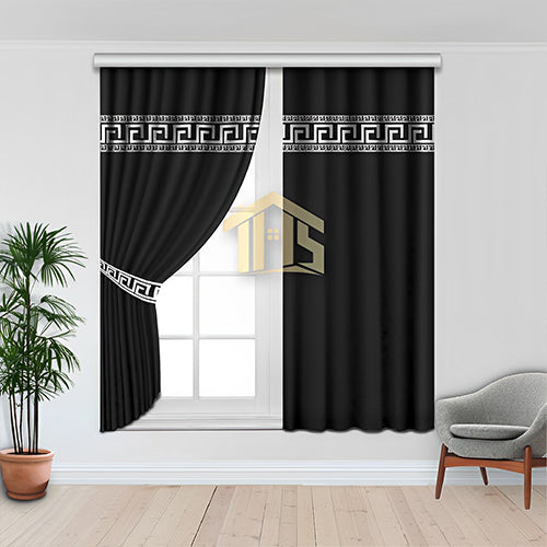 Luxury Versace Velvet Curtains - 12
