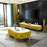 Elegant Styled Center Table & Tv Combination Set
