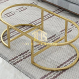 Luxury Oval Shape Center Table