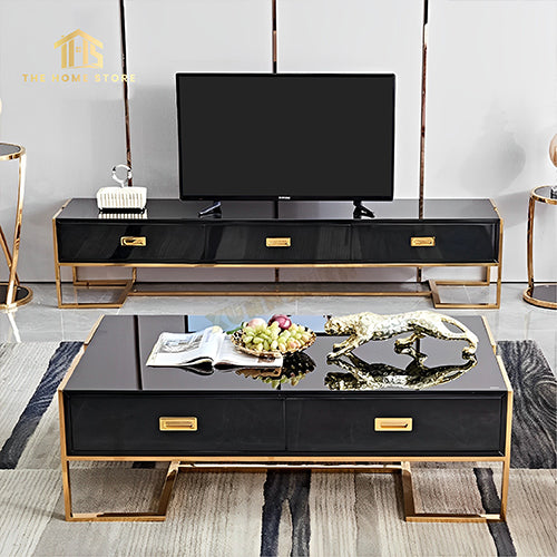 Luxury Turin Center Table & Tv Combination Set