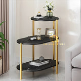 Luxury 3 Layer Living Room Side Table - 08