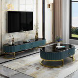 Luxury Styled Center Table & Tv Combination Set