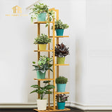 Luxury Multi-Layer Indoor Wooden Plant Stand