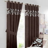Luxury Floral Velvet Curtains - 02