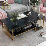 Luxury Two Layer Living Room Table