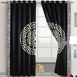 Luxury Splendid Velvet Embroidered Curtains - 02