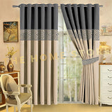 Luxury Two Tone Velvet Curtains - 11