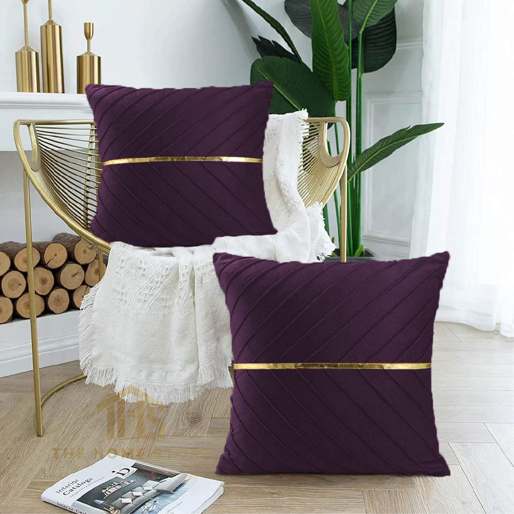 Modern Sequence Velvet Cushions - 12