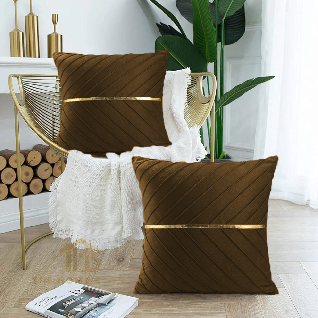 Modern Sequence Velvet Cushions - 14